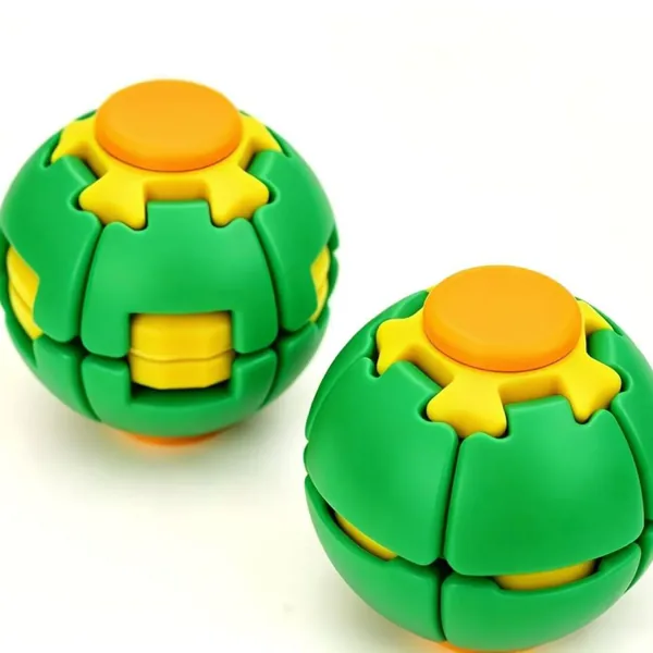 Colorful 3D-Printed Stress Relief Ball: A Dual-Function Finger Spinner That Can Be Pressed and Rotat wholesale product