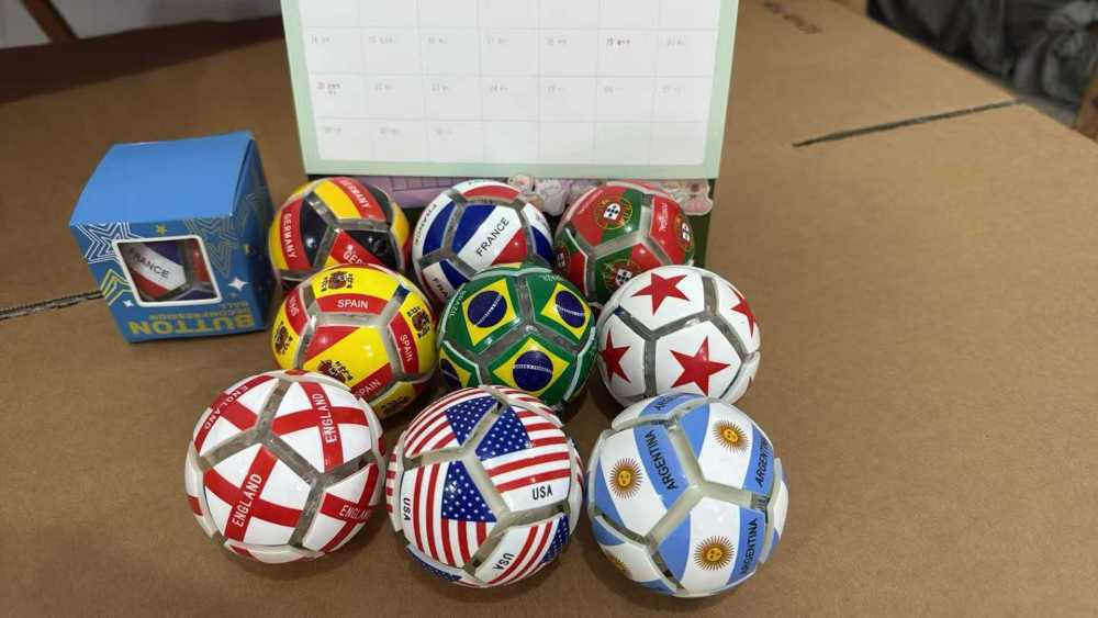 Wholesale of Cross-Border Soccer-Themed Stress Relief Button Balls, Hand and Fingertip Stress Relief image 3