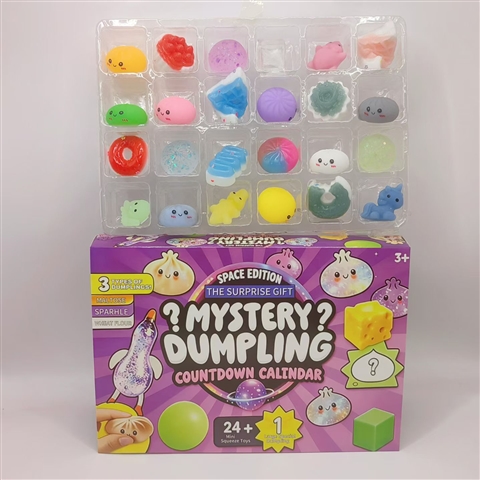 Mystery Dumpling & Baozi 24-Day Fidget Squishy Countdown Calendar image 2