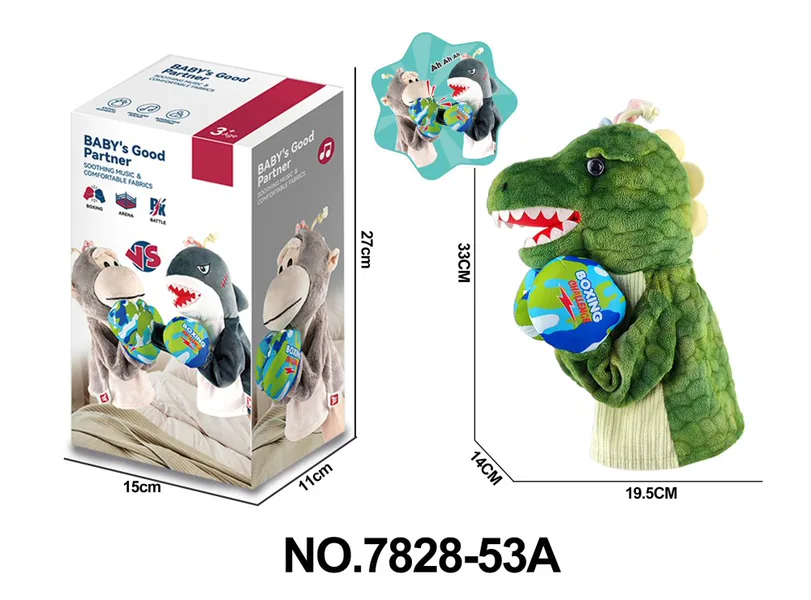 Xule Plush Dinosaur Boxer—Interactive Parent-Child Toy, Stress-Relief and Educational Toy, Plush Toy wholesale product