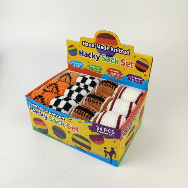 Stress-Relief Toys, Stress Balls, Knitted Sandbags, Kick Balls, Yarn Sandbags, Hand-Knitted Balls, S image 2