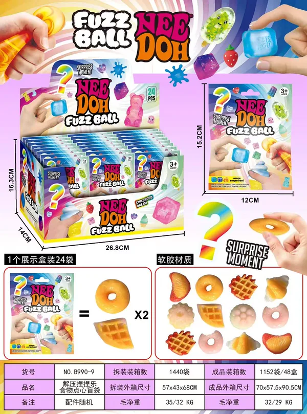 Food Stress-Relief Squeezing Toy wholesale product