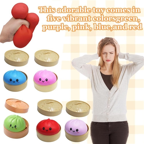 Five-Color Steamer Baozi Squishy wholesale product