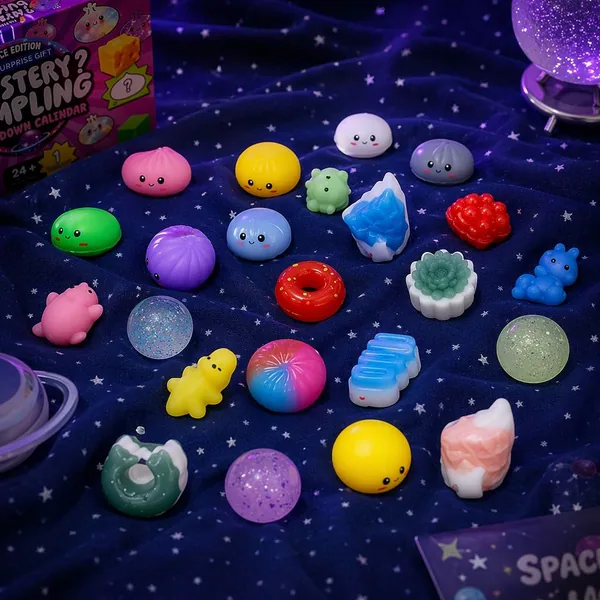 Mystery Dumpling & Baozi 24-Day Fidget Squishy Countdown Calendar image 5