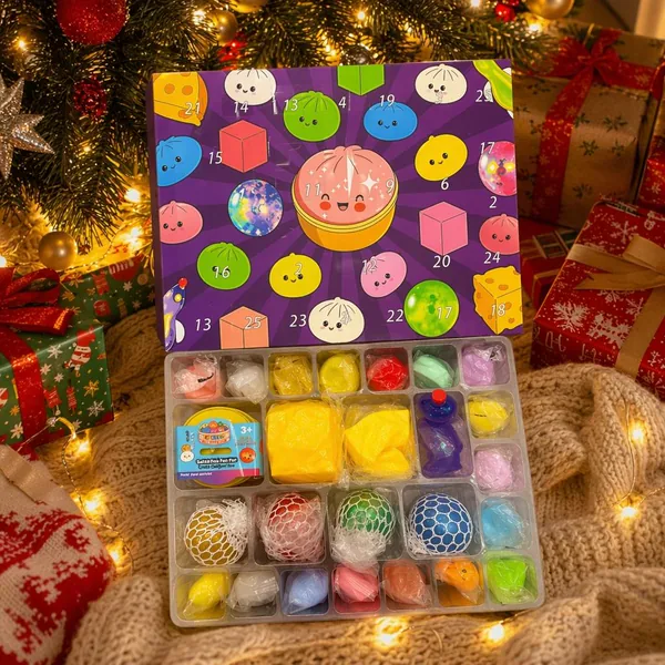 Mystery Baozi 24-Day Fidget Squishy Countdown Calendar image 3