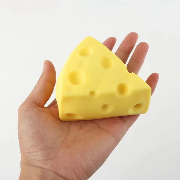 Squeeze and Squish Fun: Stress-Relief Toys (Flour & Cheese), 12-Piece Display Box (Pretend Play Toys image 2