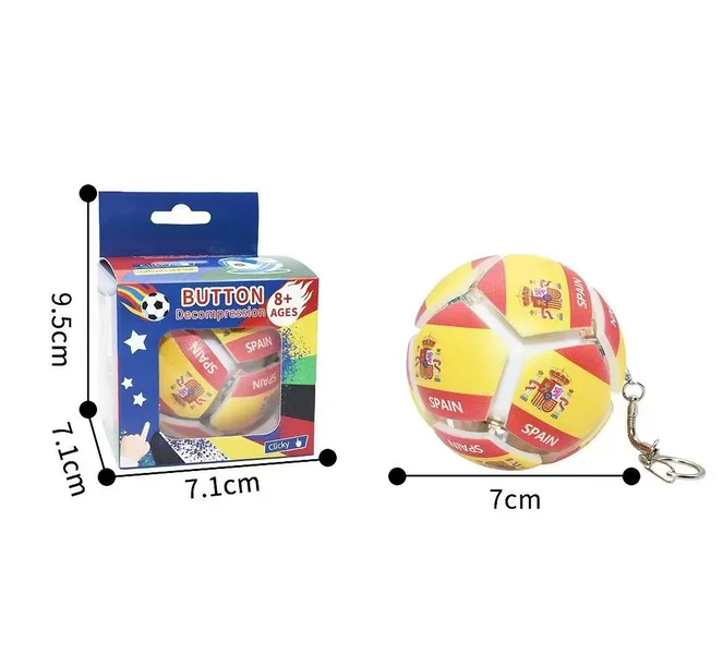 Button decompression football wholesale product