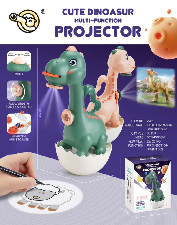Dinosaur Projector Drawing Toy wholesale product