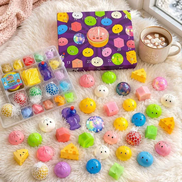Mystery Baozi 24-Day Fidget Squishy Countdown Calendar image 5