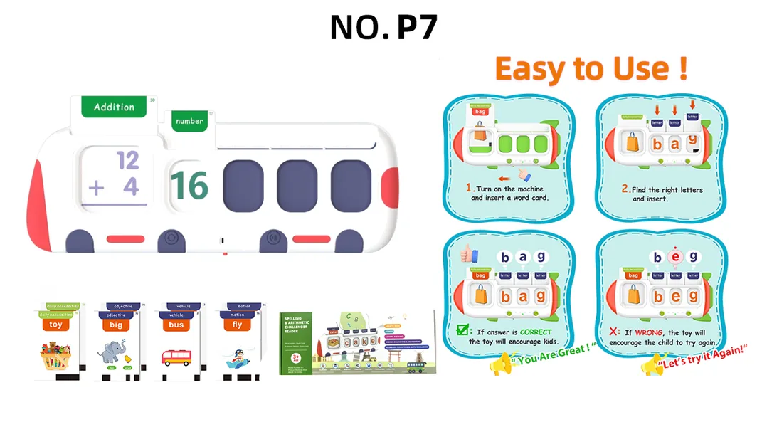 Flash Card Machine (107 word cards +6 songs + 52 letter cards) wholesale product