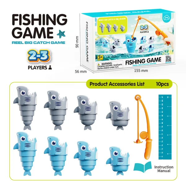 Magnetic Fishing Game 72PCS image 8